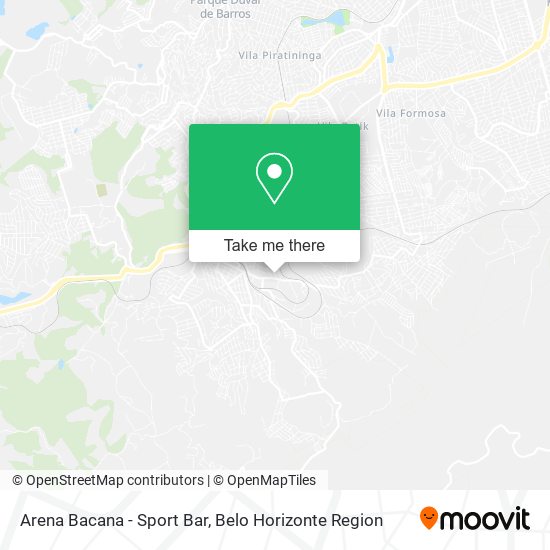 Arena Bacana - Sport Bar map