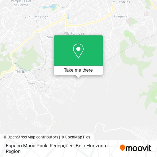 Espaço Maria Paula Recepções map