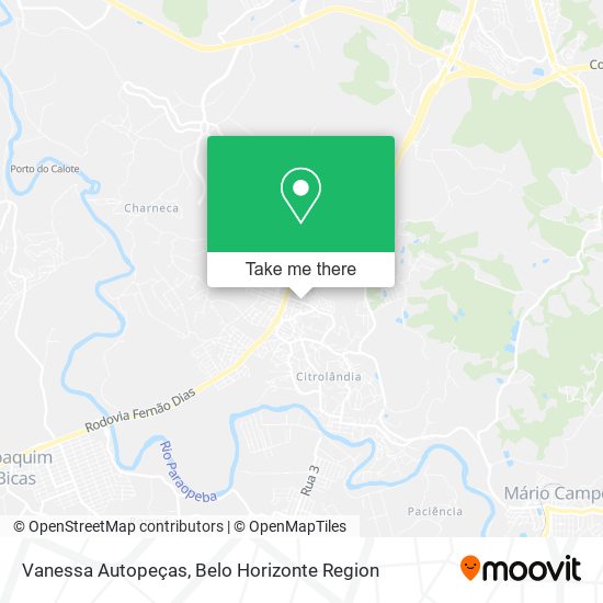 Vanessa Autopeças map