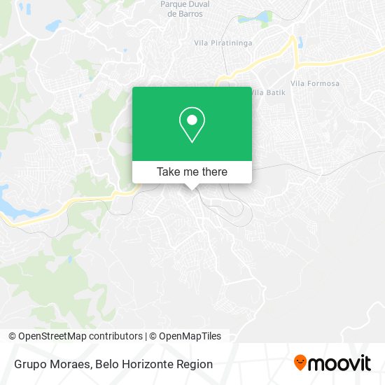 Grupo Moraes map