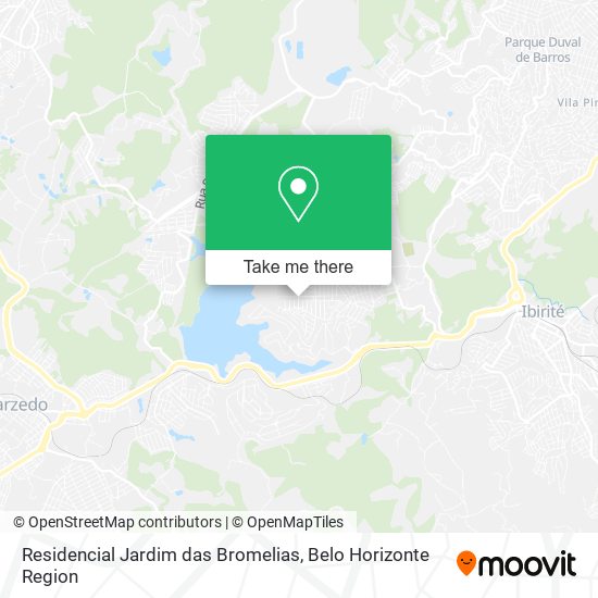 Residencial Jardim das Bromelias map