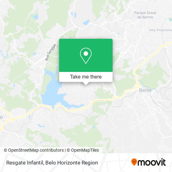 Resgate Infantil map