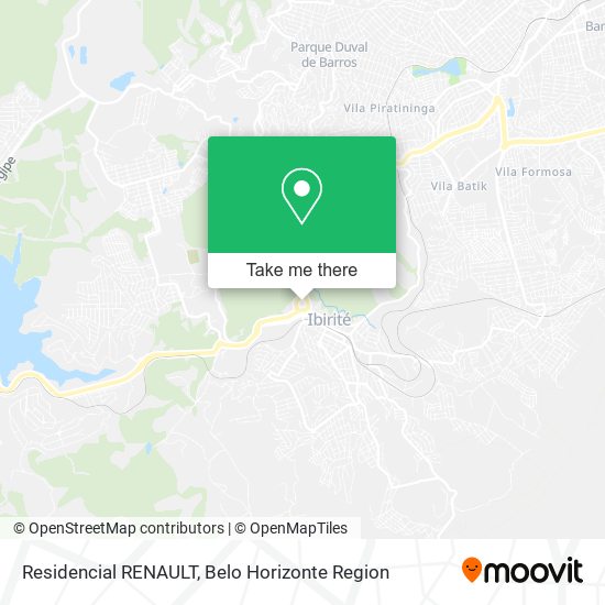 Residencial RENAULT map