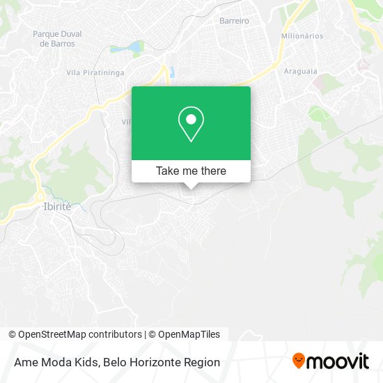 Ame Moda Kids map