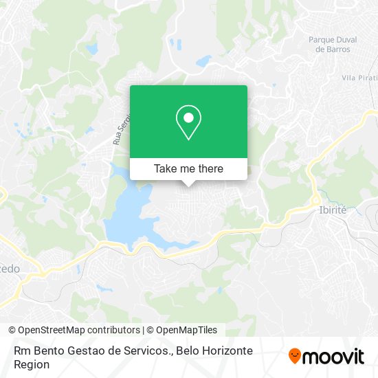 Rm Bento Gestao de Servicos. map