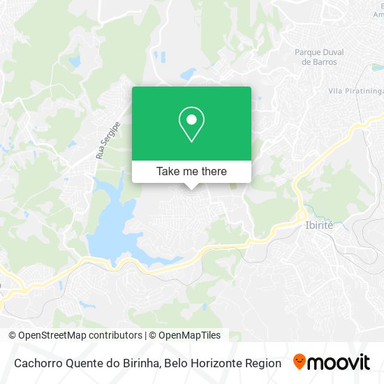 Cachorro Quente do Birinha map