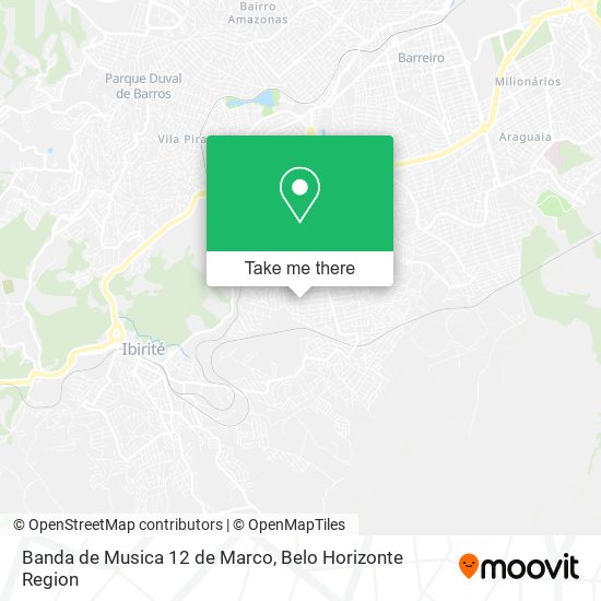 Mapa Banda de Musica 12 de Marco