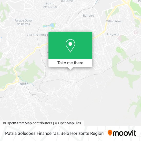 Mapa Pátria Solucoes Financeiras