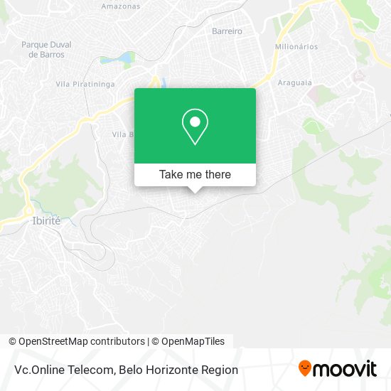 Mapa Vc.Online Telecom