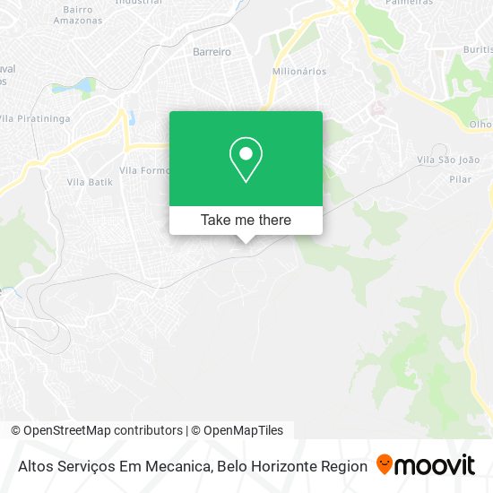 Altos Serviços Em Mecanica map