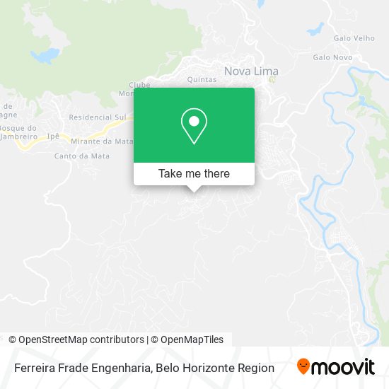 Ferreira Frade Engenharia map