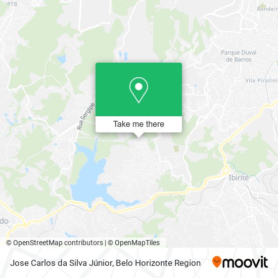 Jose Carlos da Silva Júnior map