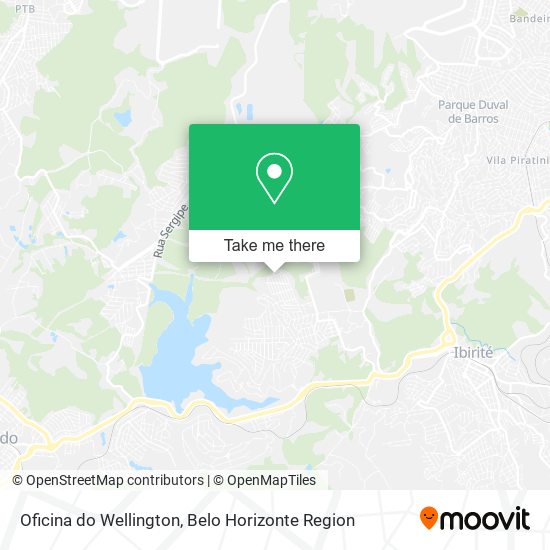 Oficina do Wellington map