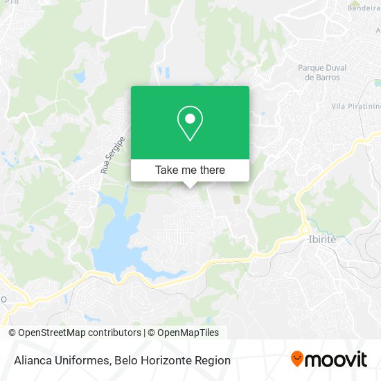 Alianca Uniformes map