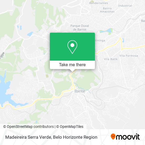 Madeireira Serra Verde map
