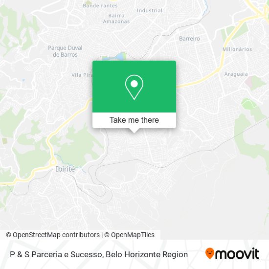 P & S Parceria e Sucesso map