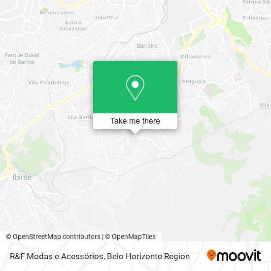 R&F Modas e Acessórios map