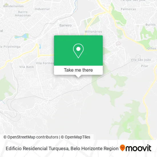 Edificio Residencial Turquesa map