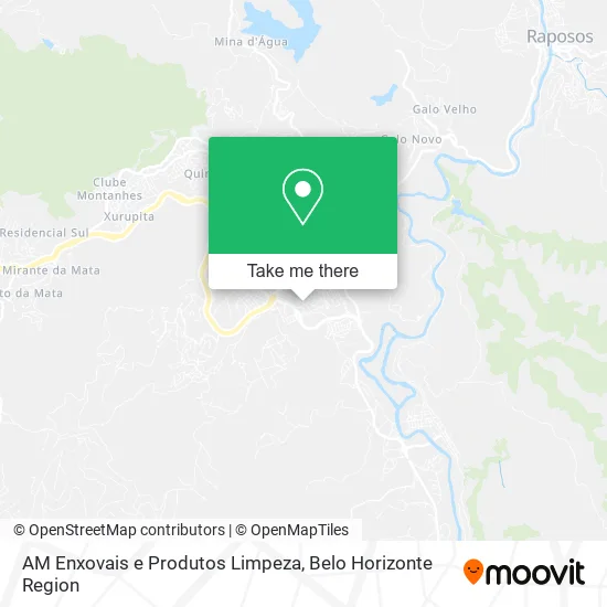 AM Enxovais e Produtos Limpeza map