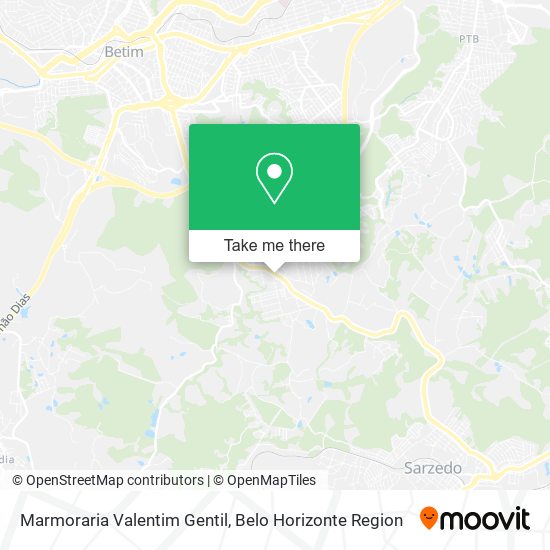 Marmoraria Valentim Gentil map