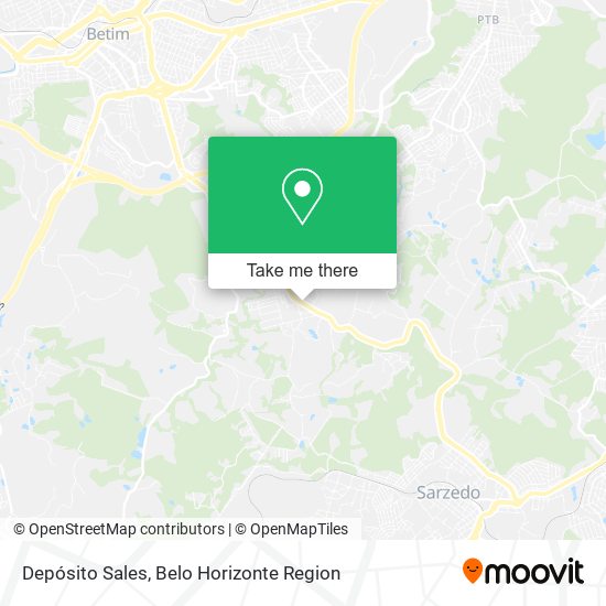 Depósito Sales map