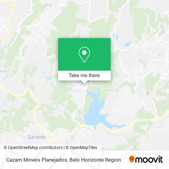 Cazam Moveis Planejados map