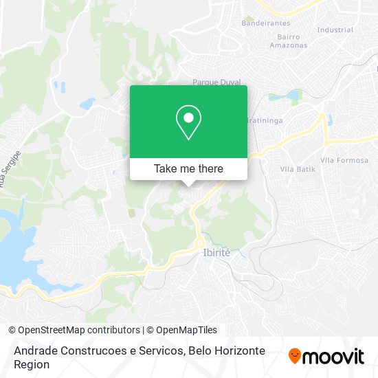 Andrade Construcoes e Servicos map