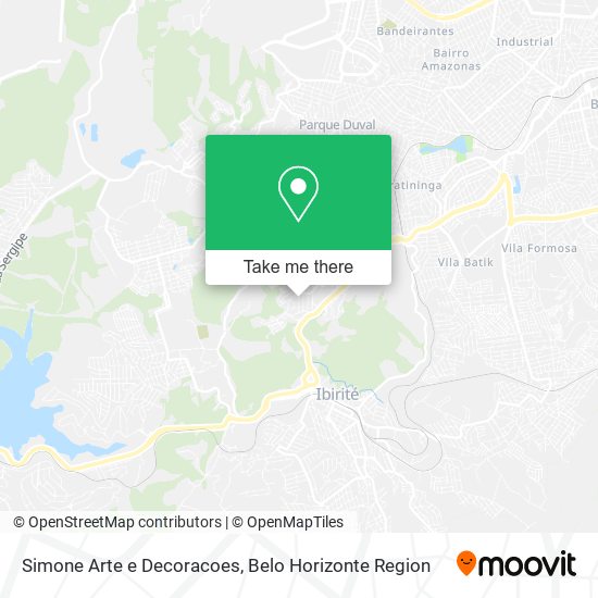 Simone Arte e Decoracoes map