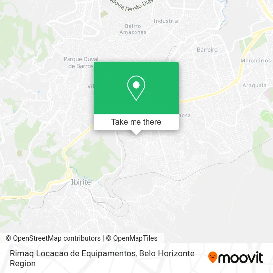 Rimaq Locacao de Equipamentos map