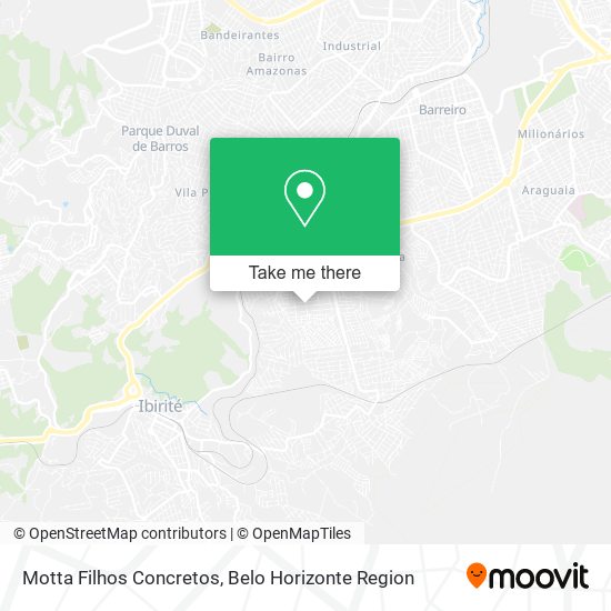Motta Filhos Concretos map
