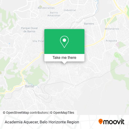 Academia Aquecer map