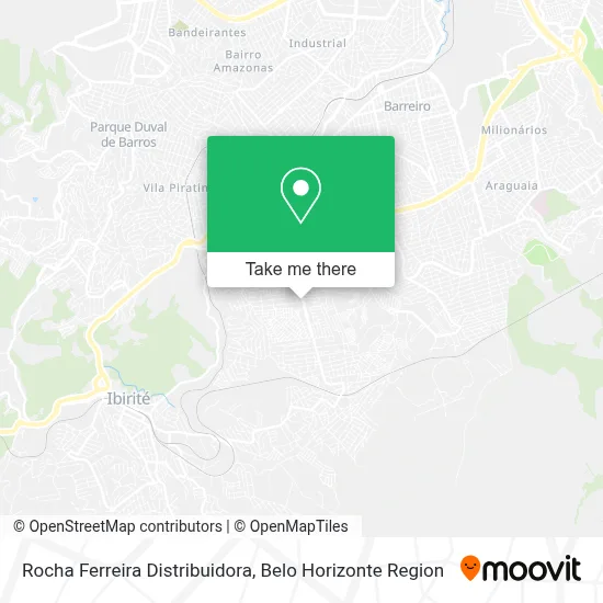 Rocha Ferreira Distribuidora map