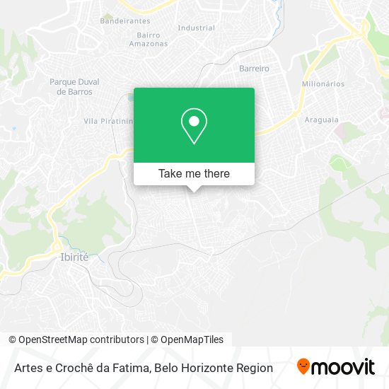 Artes e Crochê da Fatima map