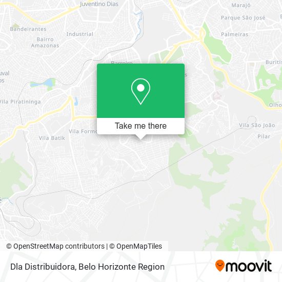 Dla Distribuidora map