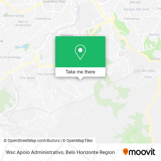 Wsc Apoio Administrativo map