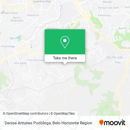 Denise Antunes Podóloga map