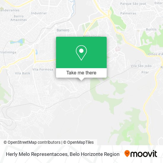 Herly Melo Representacoes map