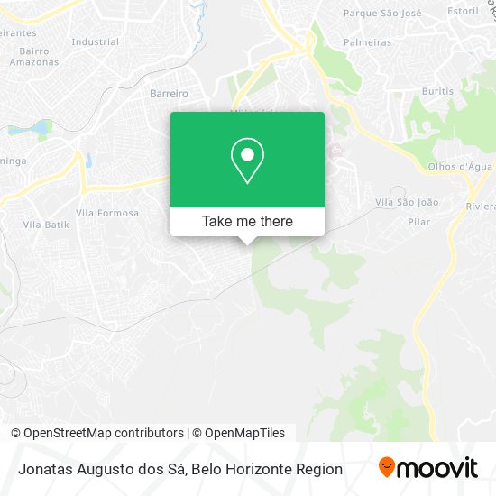 Jonatas Augusto dos Sá map