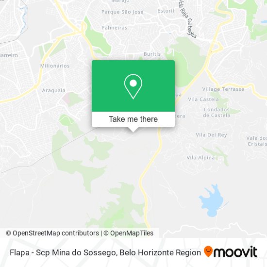 Flapa - Scp Mina do Sossego map
