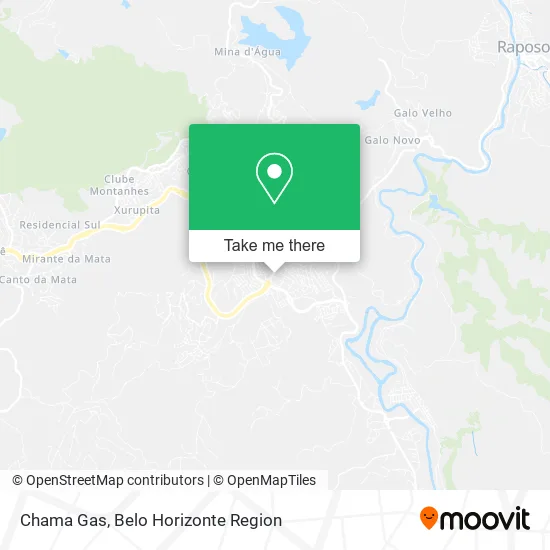 Chama Gas map
