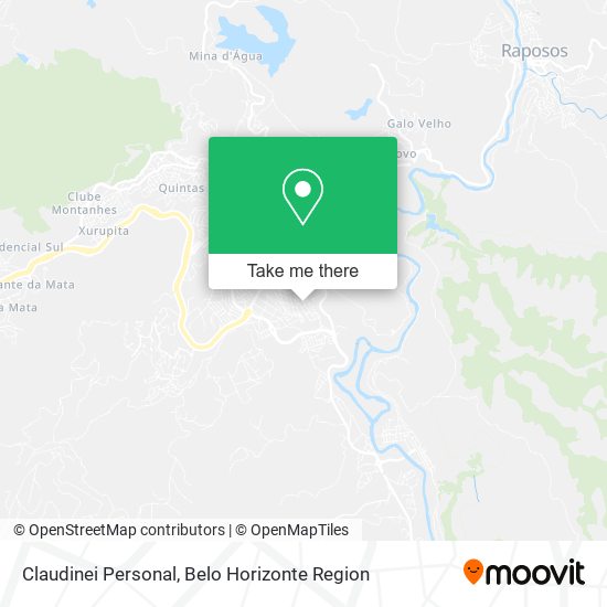 Claudinei Personal map