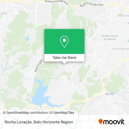 Rocha Locação map