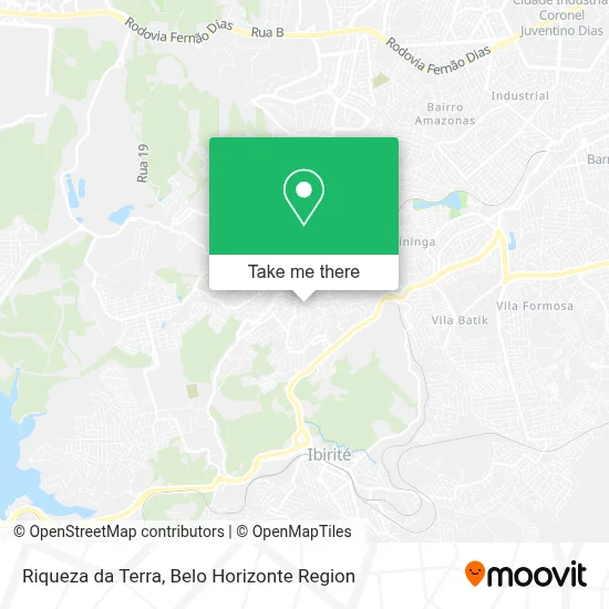 Riqueza da Terra map