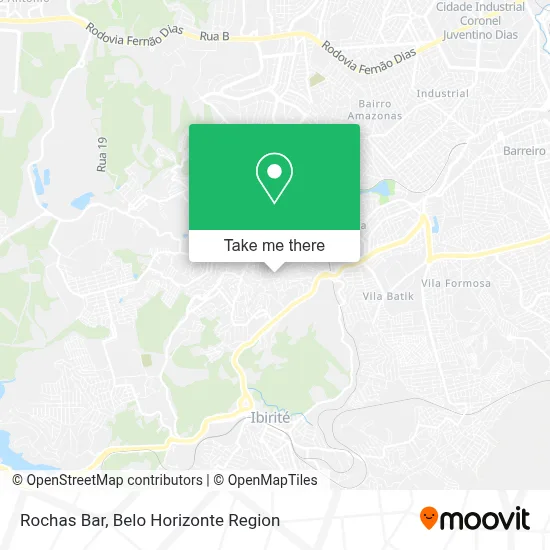 Rochas Bar map
