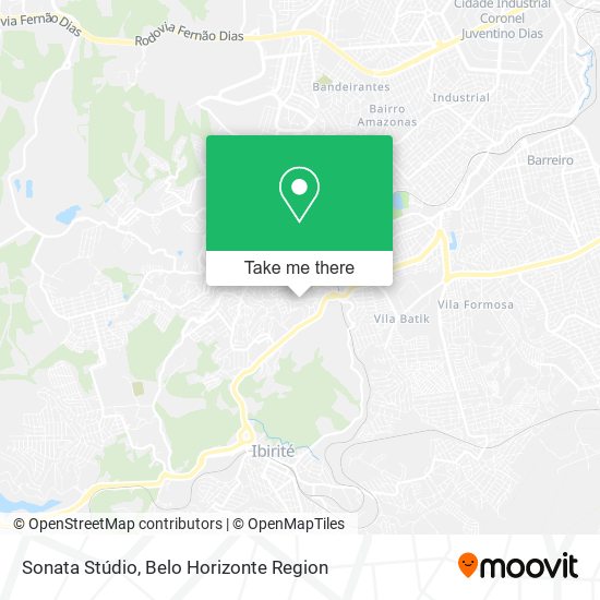 Sonata Stúdio map