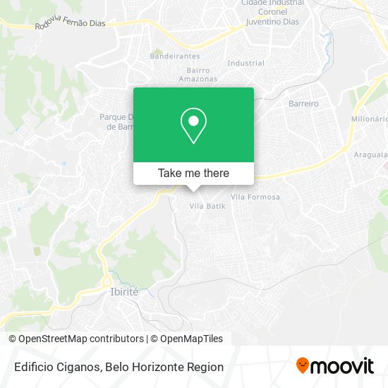 Edificio Ciganos map
