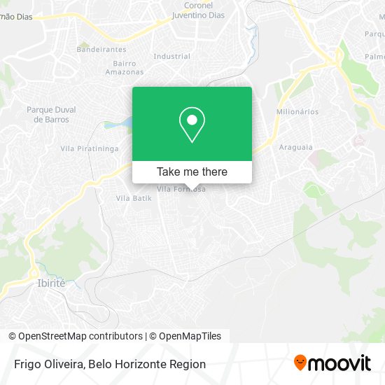 Frigo Oliveira map