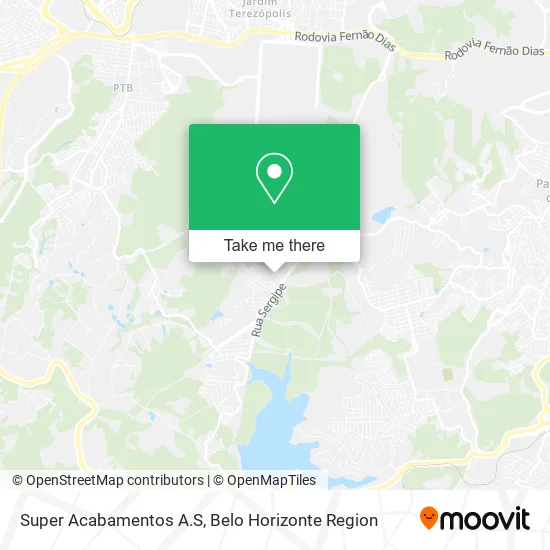 Super Acabamentos A.S map