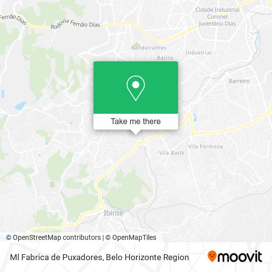 Ml Fabrica de Puxadores map