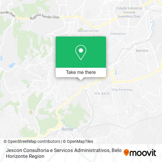 Jescon Consultoria e Servicos Administrativos map